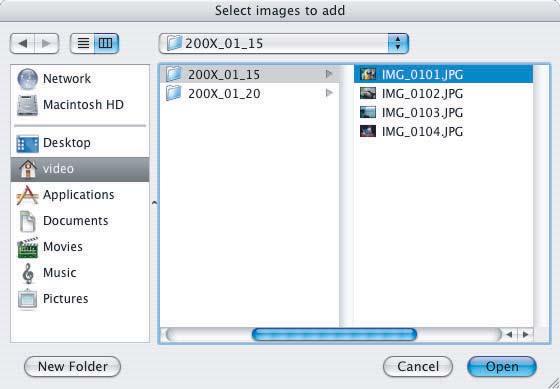 Adding Still Images to the Memory Card You can add still images (JPEG) from the computer to a memory card in the camcorder or card reader/writer.