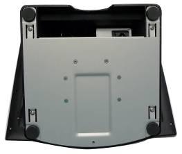 the plastic VESA mounting plate and
