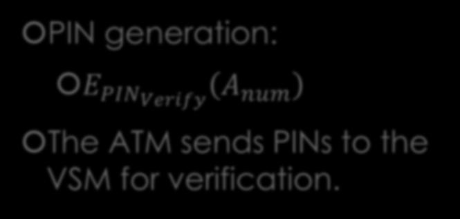 Attack on Visa Security Module API PIN generation: E