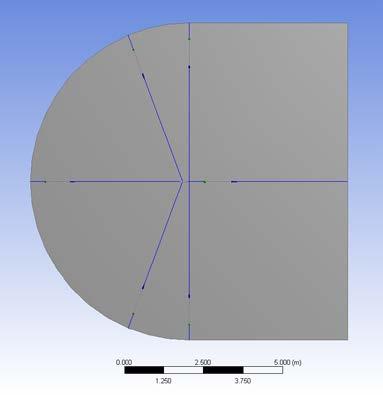 16 for the bottom piece of the arc you originally split but this time change the Fraction to 0.75. This will split the arc with the smaller piece towards the bottom of the screen.