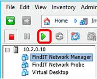 Step 21. (Optional) To access the console, right-click on the FindIT Network Manager VM then choose Open Console. Step 22.