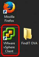 Install FindIT Network Probe using VMware vsphere Client Follow these steps to deploy the OVA VM image to VMware vsphere Client.