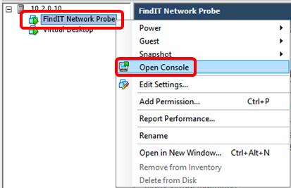 Step 22. Proceed to the Configure the Deployed FindIT Network Probe section to configure the deployed appliance.
