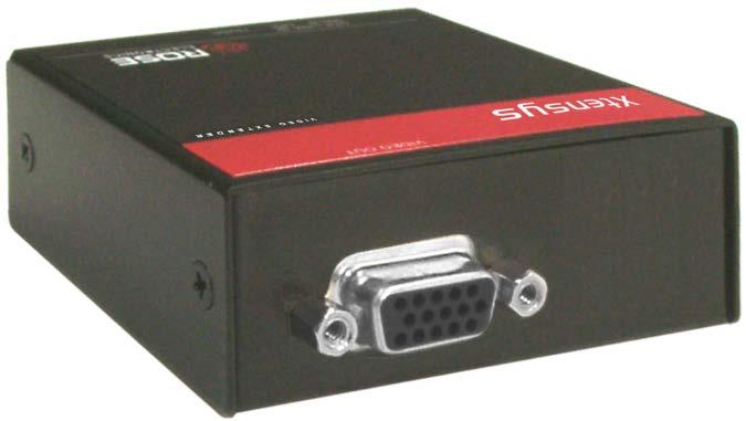 Xtensys VIDEO EXTENDER WITH AUTO EQUALIZATION AND AUTO SKEW COMPENSATION INSTALLATION