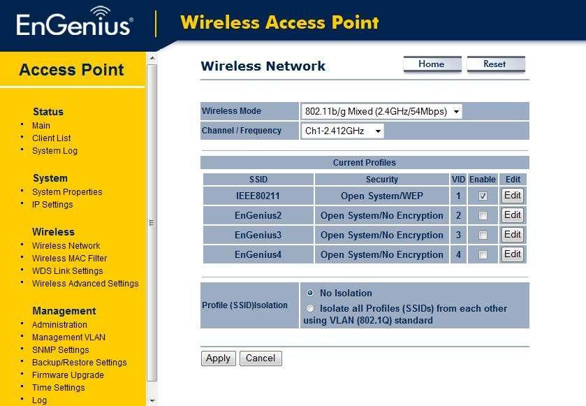 Access Point Mode In AP mode, a device will broadcast an SSID for Wi-Fi devices to see.