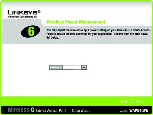 Figure 5-8: Wireless Security Settings - WPA-Personal Screen tkip (temporal key integrity protocol): a wireless encryption protocol that provides dynamic encryption keys for each packet transmitted.
