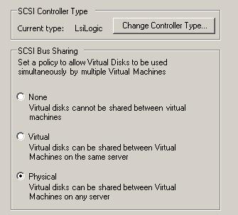 Chapter 3 Clustering Virtual Machines Across Physical Hosts 8 Click Finish to complete creating the disk. The wizard creates both a new SCSI controller and a new hard disk.
