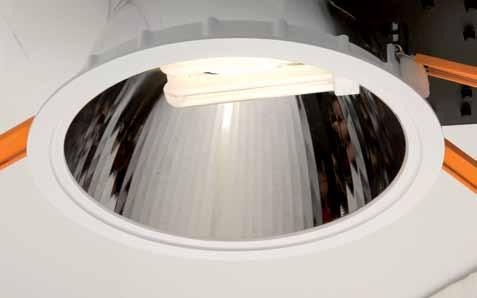 with other INPACT downlight ranges colours White (RAL 9010)