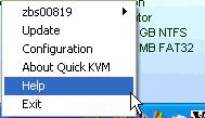 The user manual for Quick KVM can be located there.