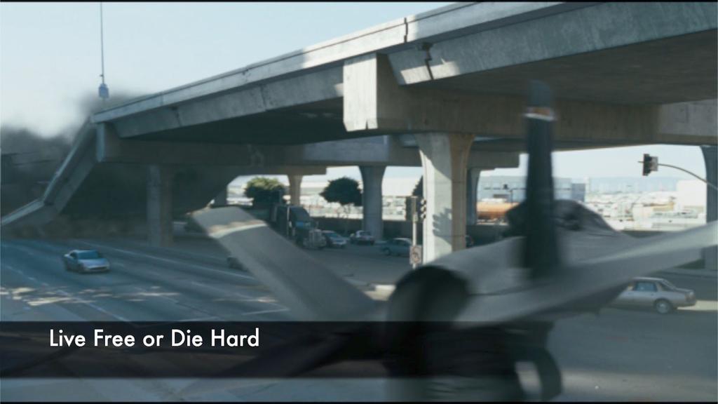 Live Free or Die Hard (2007) - The Orphanage Software: After Effects and Silhouette Paint: In the original, there were palm trees, but the location