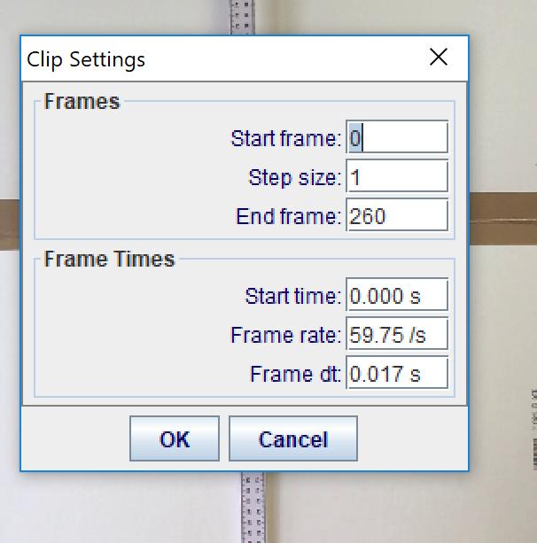 2 Check Clip Settings Some frames may be missed in the import process.