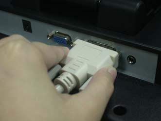 Inset the Audio connector to its own port, and the other side connects to computer line out. 4.