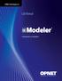 Introduction to Modeler