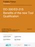 DO-330/ED-215 Benefits of the new Tool Qualification