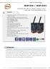 Industrial IEEE a/b/g/n wireless access point with 2x10/100/1000Base-T(X) Features