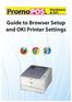 Guide to Browser Setup and OKI Printer Settings