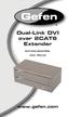 Dual-Link DVI over 2CAT6 Extender