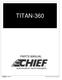TITAN-360 PARTS MANUAL Chief Automotive Technologies A DOVER COMPANY