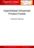 OpenGlobal Virtuemart Product Feeds