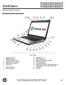 QuickSpecs. Technical Specifications. HP EliteBook 820 G4 Notebook PC HP EliteBook 840 G4 Notebook PC HP EliteBook 850 G4 Notebook PC.