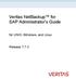 Veritas NetBackup for SAP Administrator's Guide