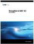 Encryption in SAS 9.3 Second Edition