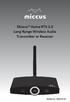 Miccus Home RTX 2.0 Long Range Wireless Audio Transmitter or Receiver