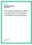 HPE Insight Management WBEM Providers for Microsoft Windows Eventlog Messages