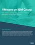 VMware on IBM Cloud: