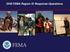 DHS FEMA Region IX Response Operations