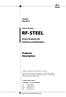 Add-on Module RF-STEEL. Stress Analysis for Surfaces and Members. Program Description. All rights, including those of translations, are reserved.