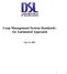 Loop Management System Standards: An Automated Approach July 16, 2001