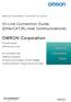 OMRON Corporation. IO-Link Connection Guide (EtherCAT(R) Host Communications) Machine Automation Controller NJ-series
