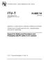 ITU-T H (03/2004) Support for Multi-Level Precedence and Preemption (MLPP) within H.323 systems