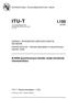 ITU-T I.150. B-ISDN asynchronous transfer mode functional characteristics