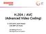 H.264 / AVC (Advanced Video Coding)
