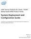 System Deployment and Configuration Guide
