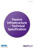 Passive Infrastructure Technical Specification. Version 1 / March 14