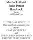 Murdock-Portal Band Parent Handbook