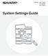 System Settings Guide