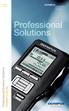 Product Line-up. Professional Dictation Systems. Product Line-up