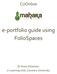 e-portfolio guide using FolioSpaces