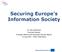 Securing Europe's Information Society
