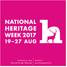 Guidelines for using National Heritage Week logo. April 2017