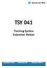 TSY 041 Training System Extension Motion
