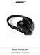 Bose SoundLink. around-ear Bluetooth headphones. Owner s Guide