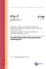 ITU-T E.164. The international public telecommunication numbering plan