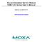 Moxa Embedded Switch Module EOM-104 Series User s Manual