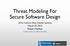 Threat Modeling For Secure Software Design