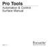 Pro Tools. Automation & Control Surface Manual. Version: 1.0